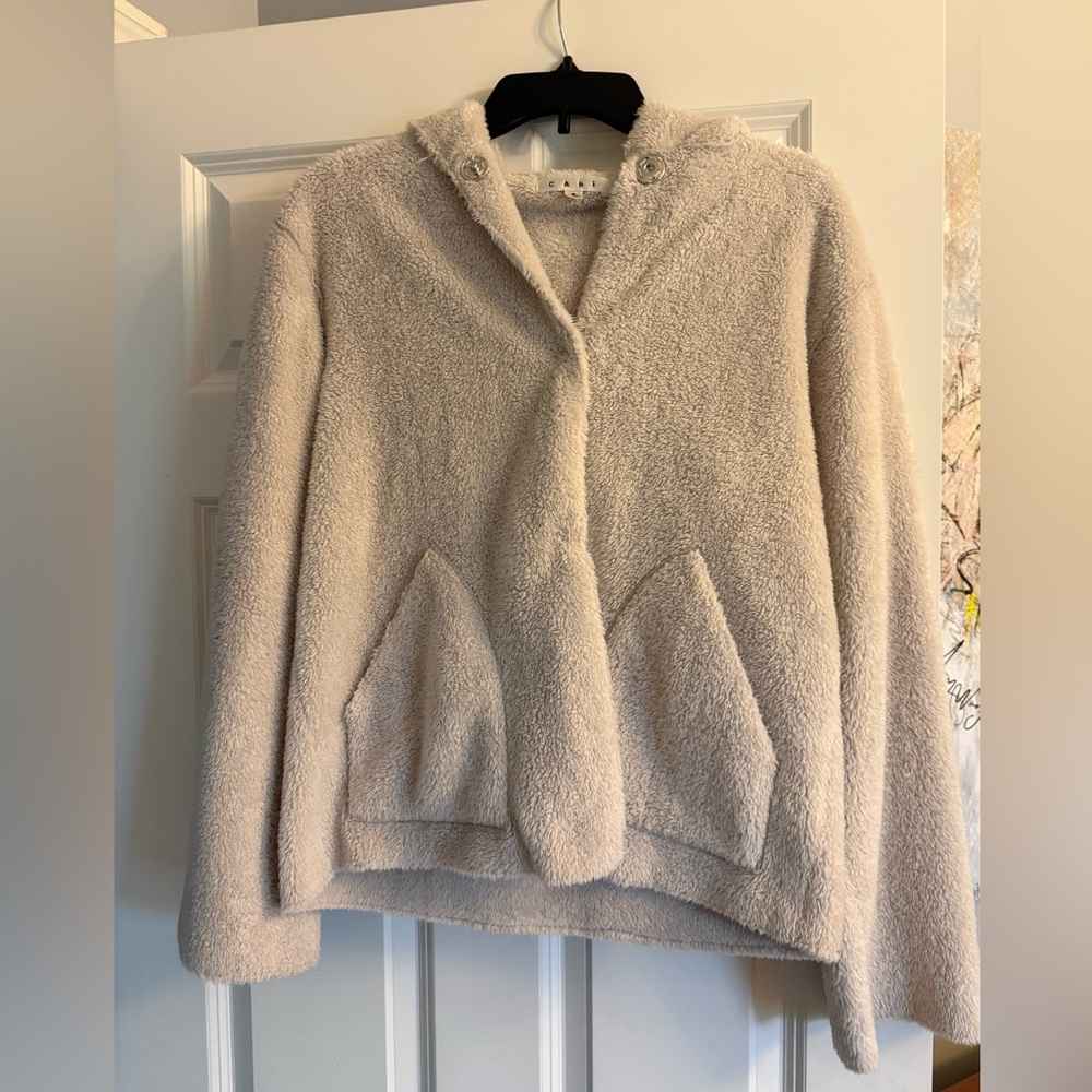 Cabi Cream Sherpa Jacket